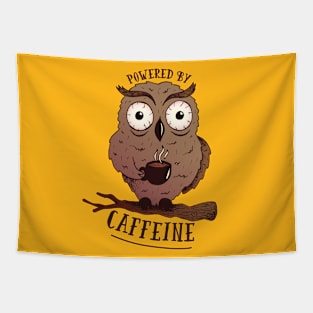 Caffeine Owl Tapestry