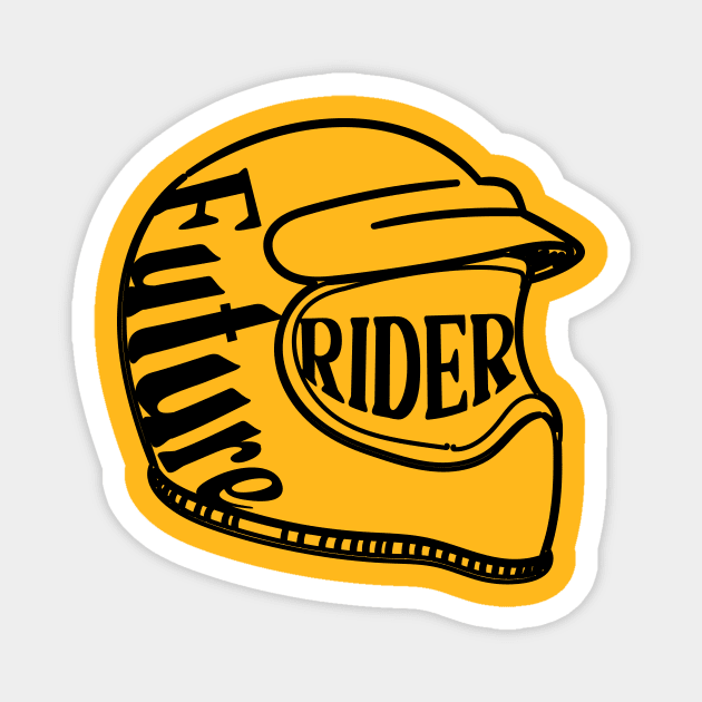 FUTURE RIDER Magnet by HAIFAHARIS