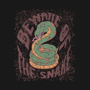 Beware of the Snake - Design by Funky Chik’n T-Shirt