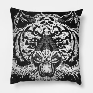 THE SIX EYED TIGER Pillow