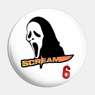 scream VI  (Scream 6)  scary horror movie graphic design by ironpalette Pin