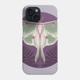 Luna Moth Phone Case