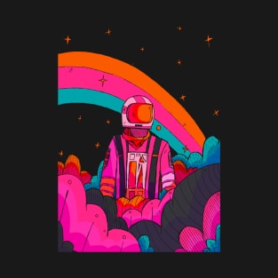 Rainbow Astronaut T-Shirt