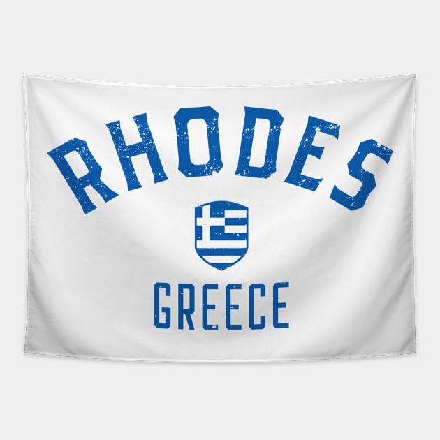 Rhodes Greece Tapestry by dk08