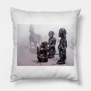 African still life Pillow