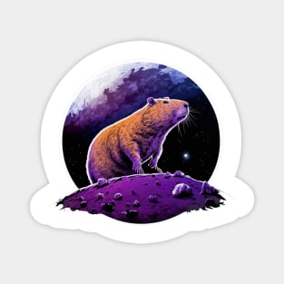 Explorer Capybara Magnet