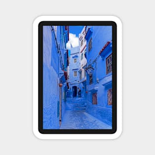 Chefchaouen street, Morocco Magnet