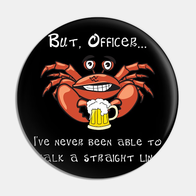 Crab But Office I Always Walk This Way Pin by StacysCellar