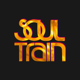 soul train GOLD DESIGN T-Shirt