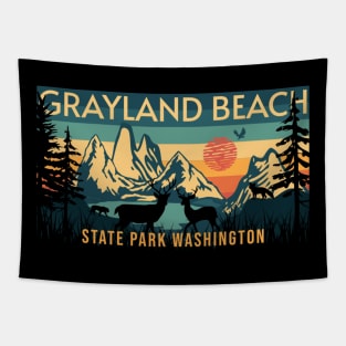 Grayland Beach State Park Washington Tapestry