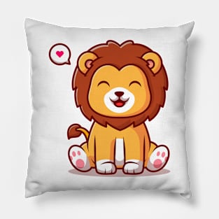 Cute Kawaii Lion Pillow
