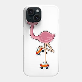 Flamingo Inline skating Roller skates Phone Case