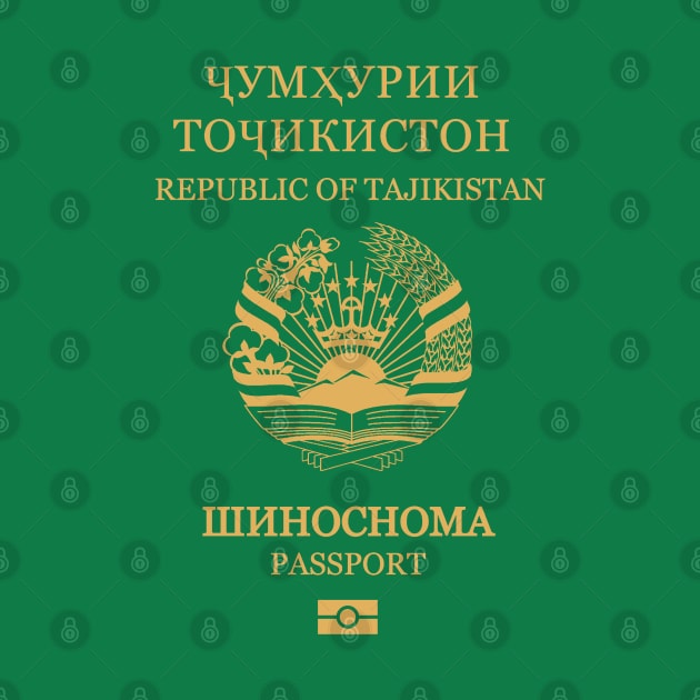 Tajikistan passport by Travellers