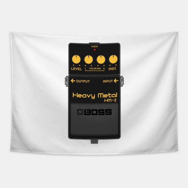 Boss HM-2 Heavy Metal Guitar Effect Pedal Tapestry by conform