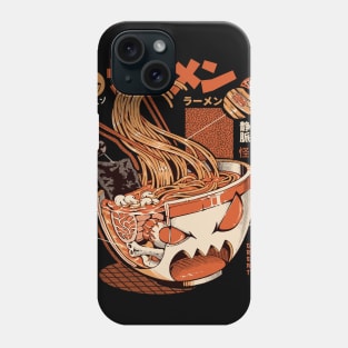 Black X-ray Great Ramen! Phone Case