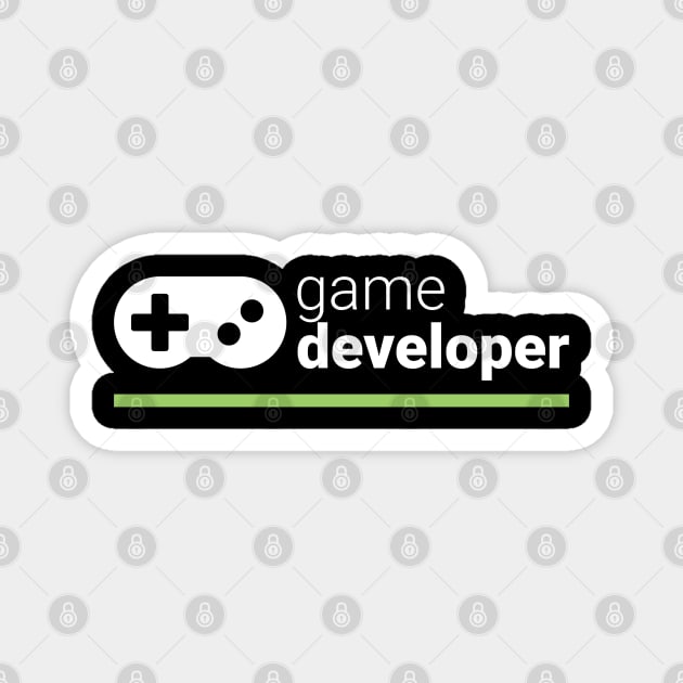 Game Developer Magnet by codewearIO