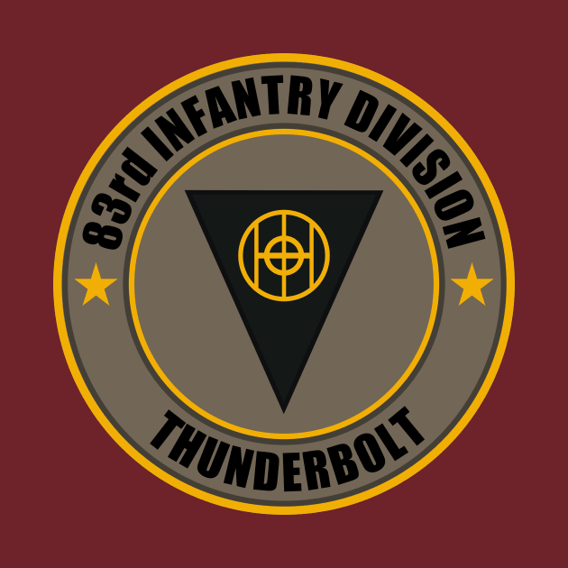 83rd Infantry Division Patch Thunderbolt (Small logo) by Firemission45