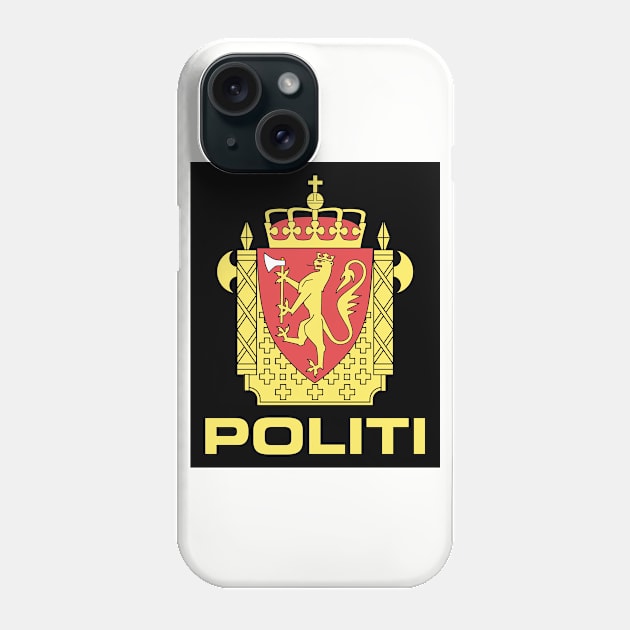 Norwegian Police ("pocket size") Phone Case by pasnthroo