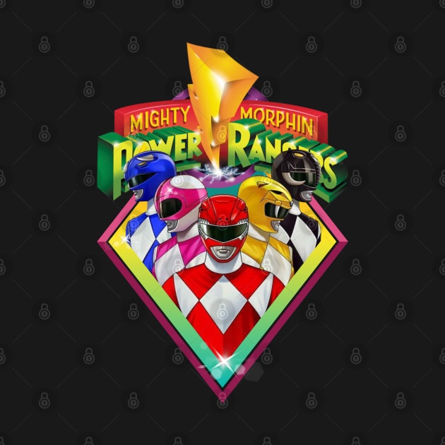 Mighty Morphin Power Rangers by Pink Umbrella