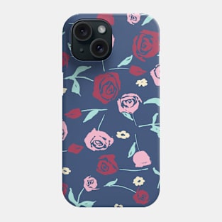 Abstract Roses Floral Phone Case