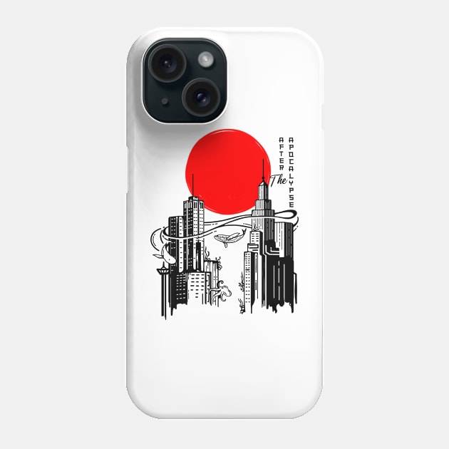 after the apocalypse Phone Case by BARBOZAstore