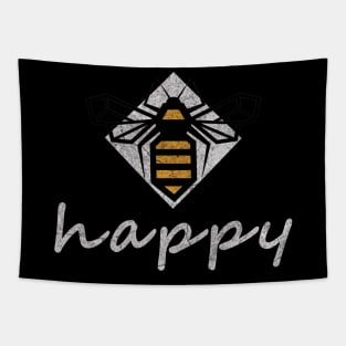 Bee-happy design for happy naturist,greenlovers Tapestry