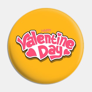 Happy Valentine day Pin