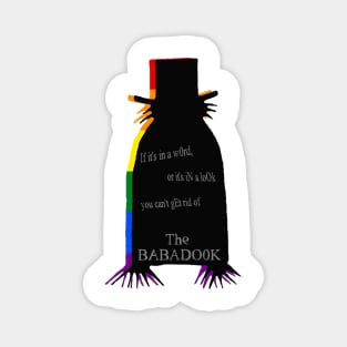 Babadook pride Magnet