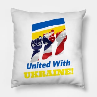 United with UKRAINE v2 Pillow