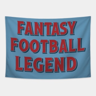 Fantasy Football Legend - Bold Sports Enthusiast Tapestry