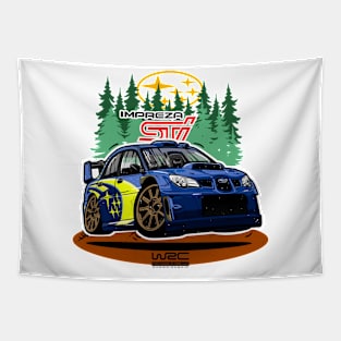 Impreza STI WRX Rally Tapestry