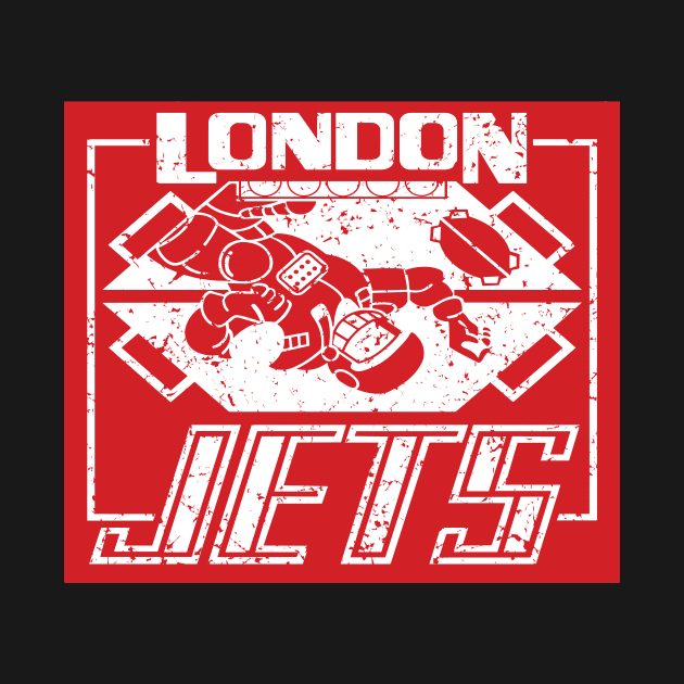 Red Dwarf London Jets Distressed by Prolifictees