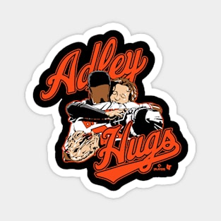 Baseball Lover Hugs Magnet