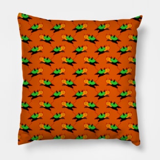 Devil Turtle Pattern Pillow