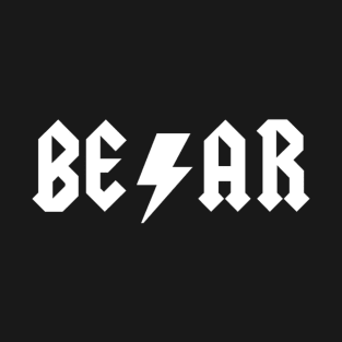 BEAR ROCK WHITE T-Shirt