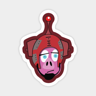 Space Ranger Pig Magnet