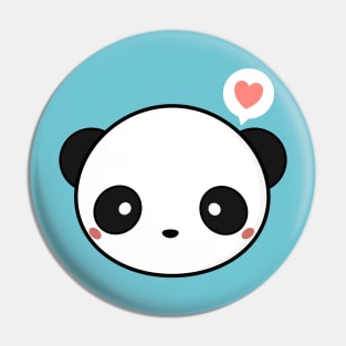 Kawaii Cute Panda Pin