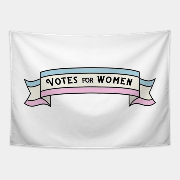 Mary Poppins Votes for Women Tapestry by baranskini