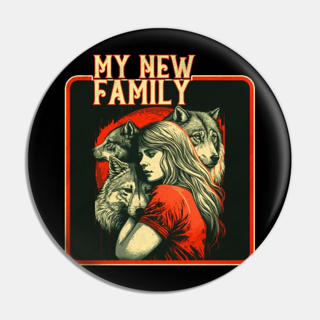 My New Family Pin by RetroZin