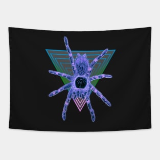 Tarantula “Vaporwave” Triangle V27 (Invert) Tapestry