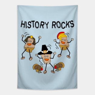 History Rocks Tapestry