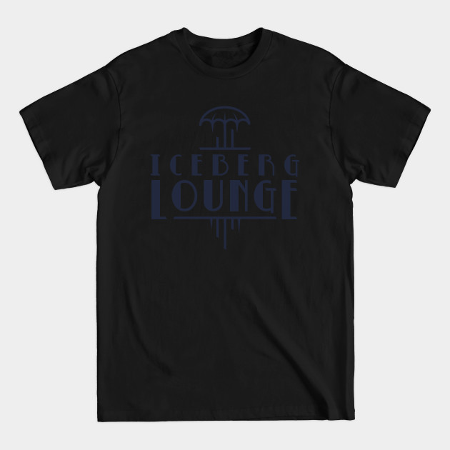 Disover Iceberg Lounge (Black) - Batman - T-Shirt