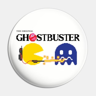 Pac Buster - Chase ghost - Black text Pin