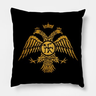 Byzantine Empire Constantinople Double Headed Eagle Pillow