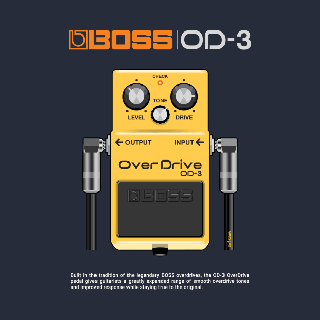 BOSS OD-3 Overdrive by wespe
