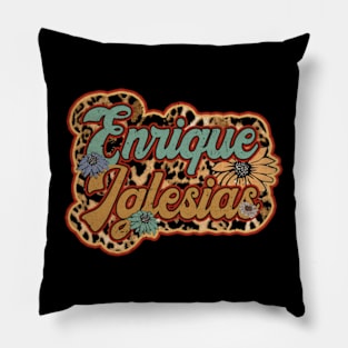 Vintage Enrique Proud Name Iglesias Personalized Birthday Retro Pillow