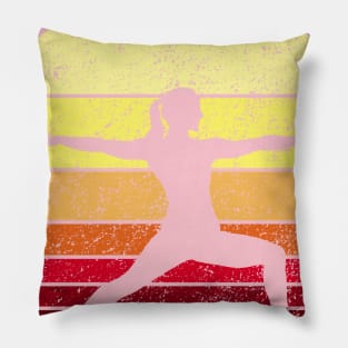 Yoga Sunset Pillow