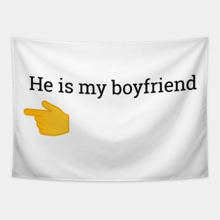 boyfriend couple Tapestry