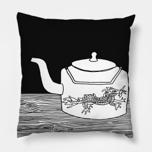 Dragon Teapot Pillow