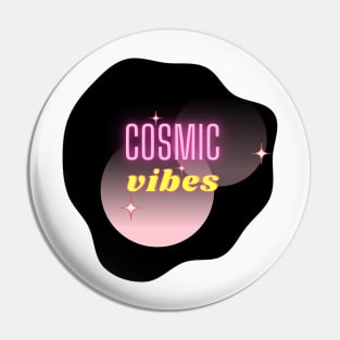 Cosmic vibes aesthetic graphic shape design Pin